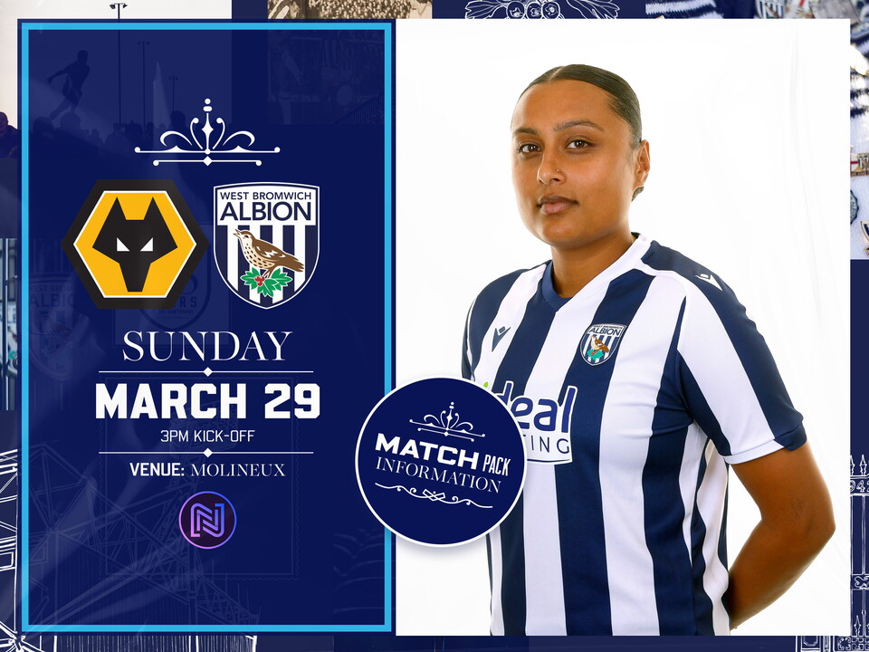 Wolves vs Albion Women Match Pack.
