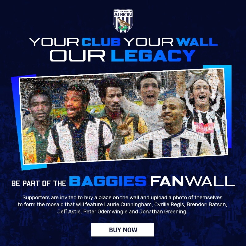 Baggies Fan Wall