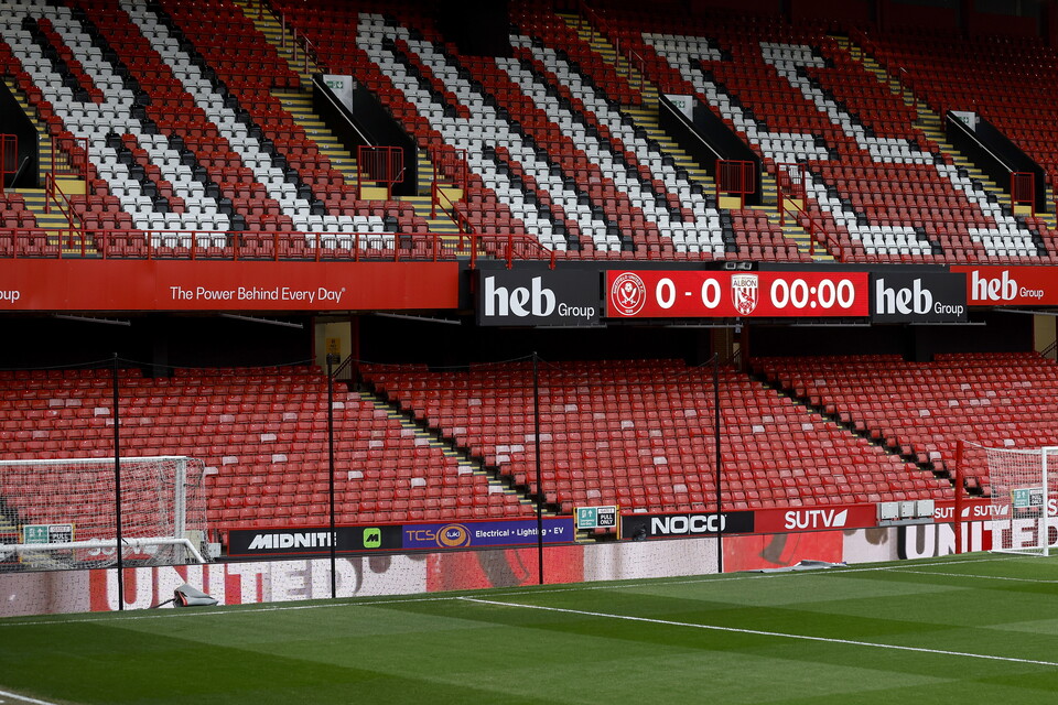 A view of Bramall Lane