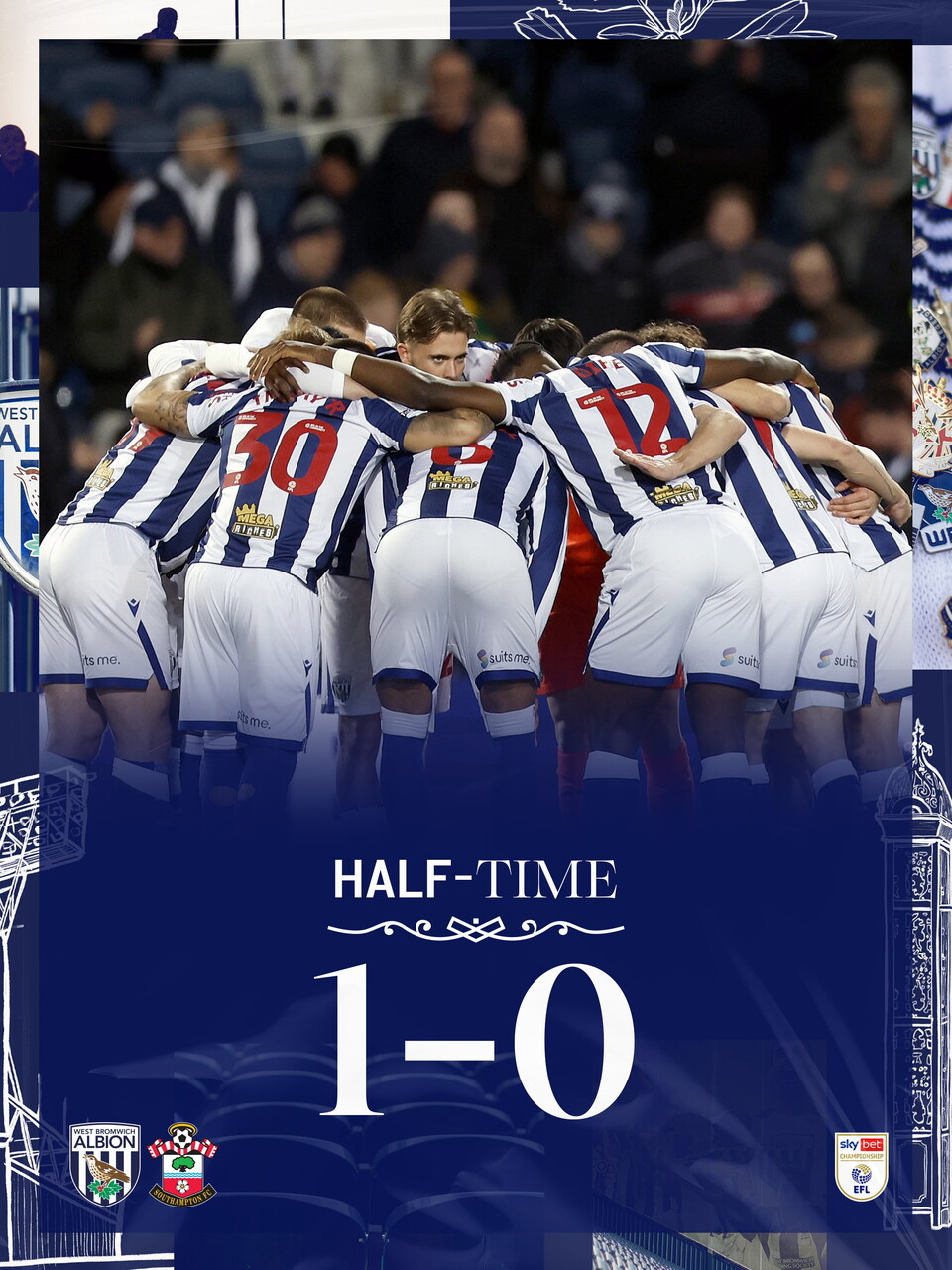 West Brom 1-0 Southampton