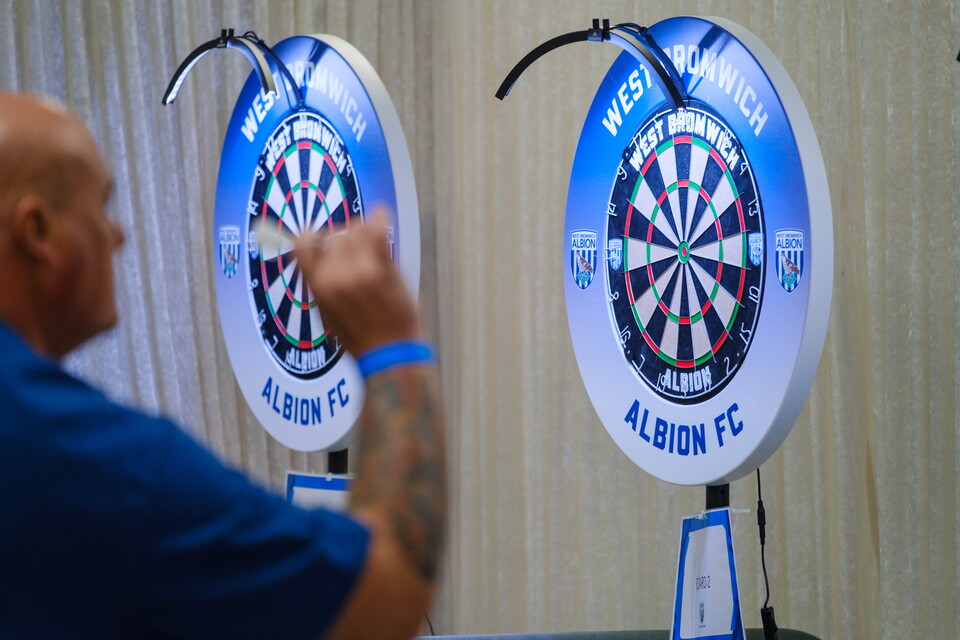 WBA branded dartboards