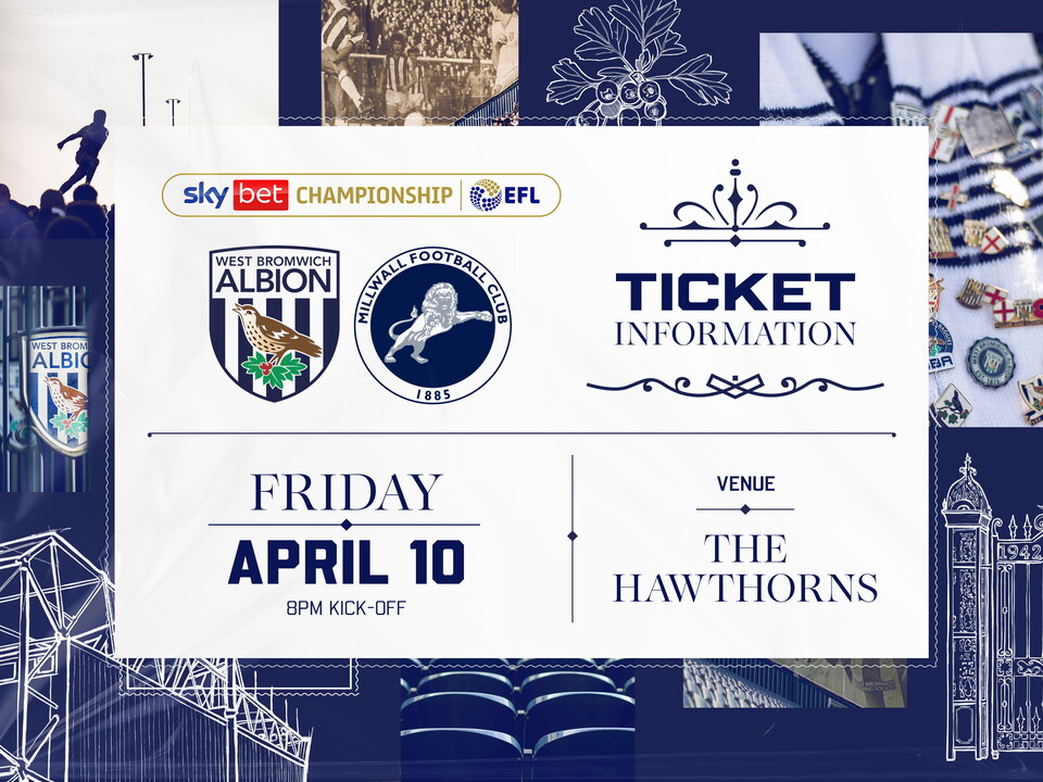 Ticket details | Millwall