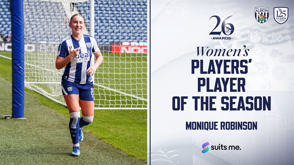 Players' Player of the Season - Monique Robinson.
