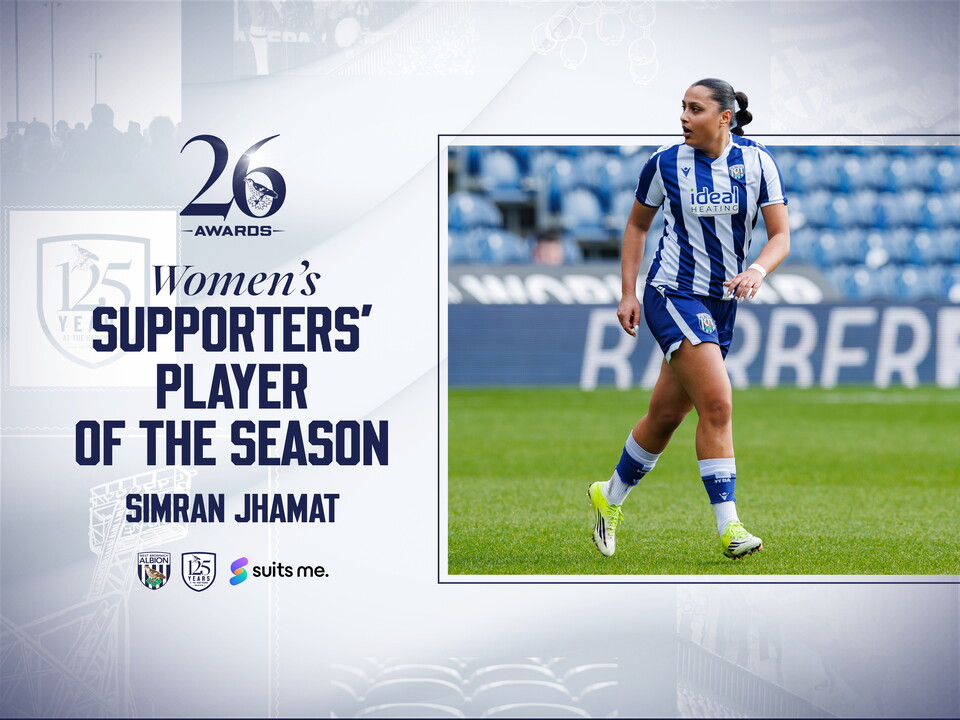 Supporters' Player of the Season - Simran Jhamat.