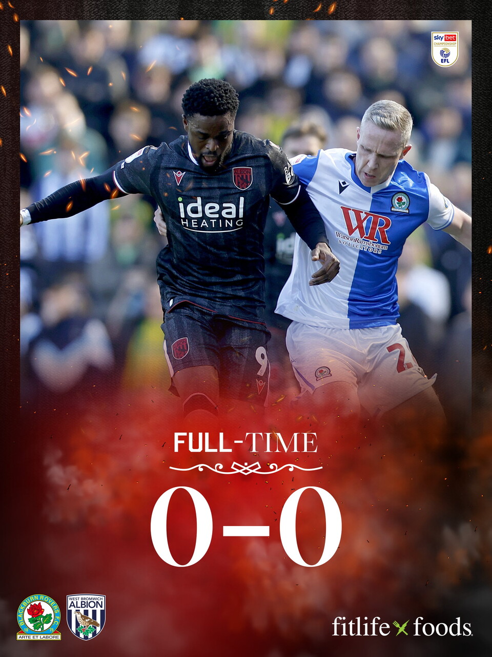 Blackburn 0-0 West Brom