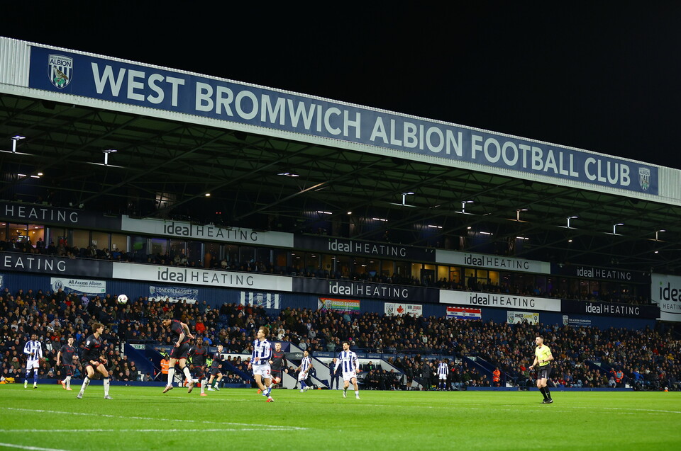 The supporters at the Millwall game