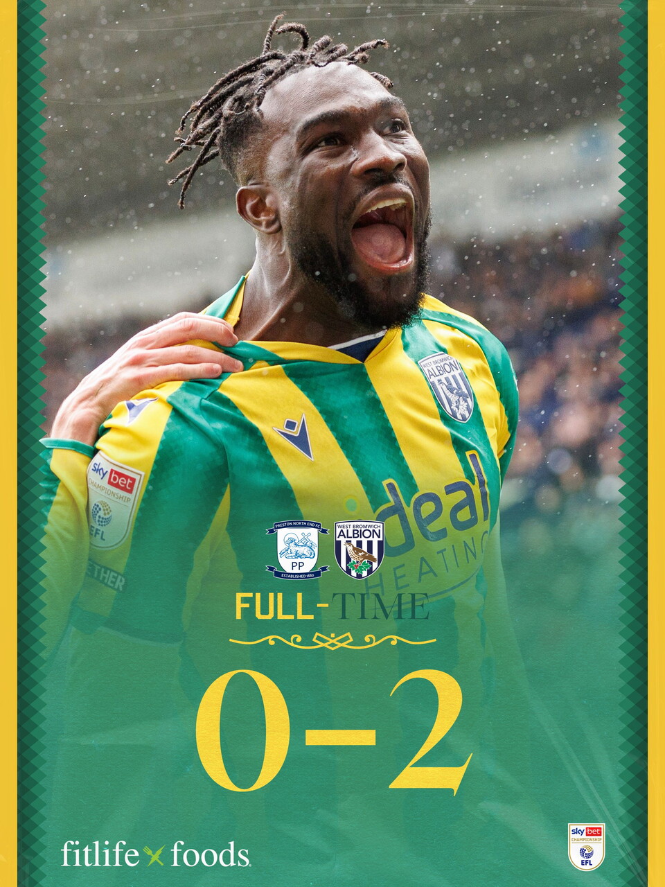 Preston 0-2 West Brom
