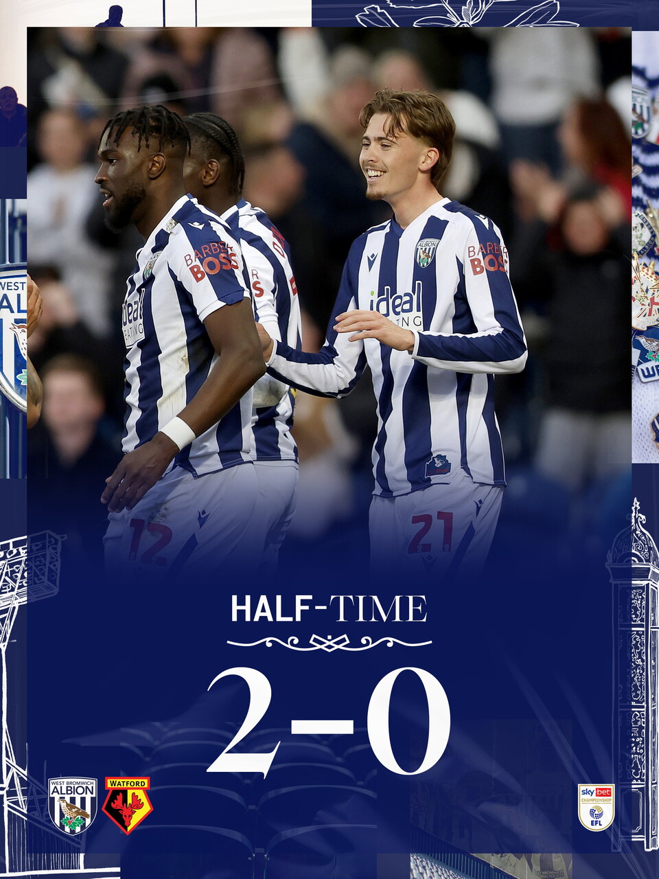 West Brom 2-0 Watford