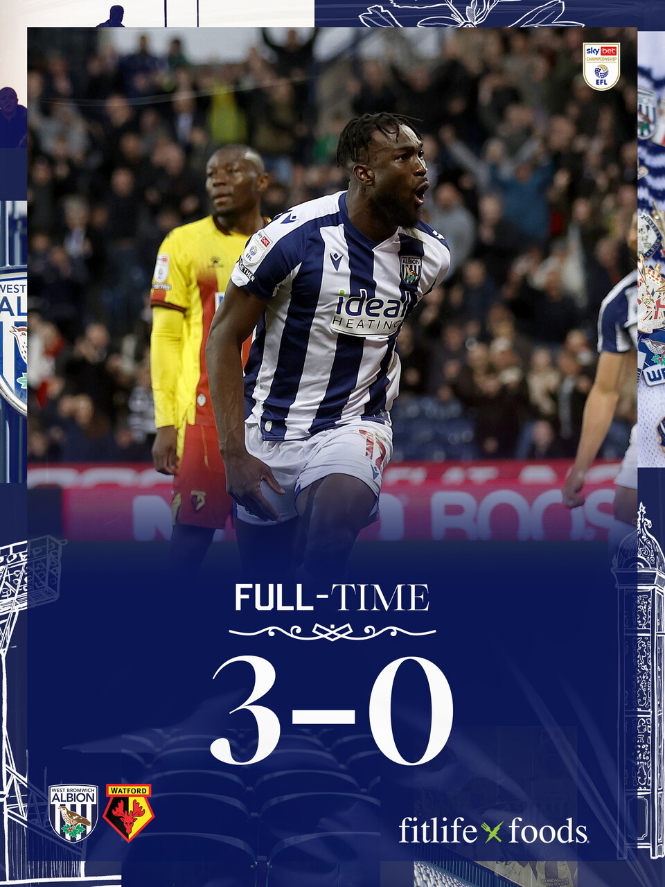 West Brom 3-0 Watford