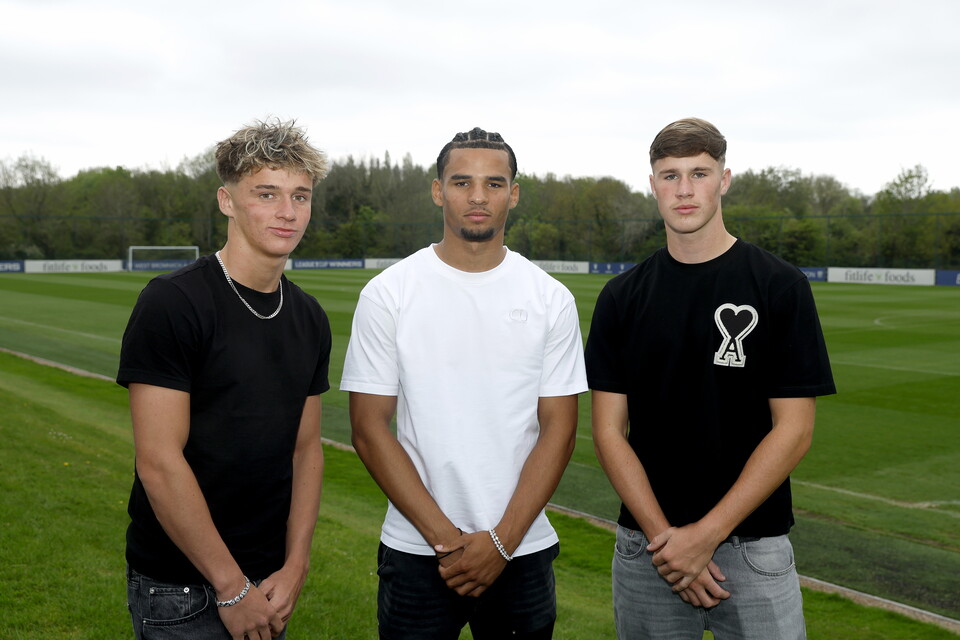 Harry French, George Shaw and Antonio Perkins.