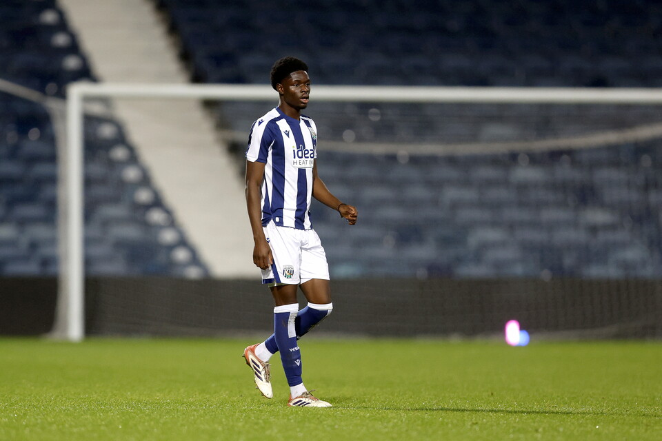 Abdul Abudu in action for Albion's PL2 team