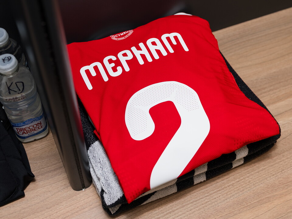Chris Mepham Wales shirt.