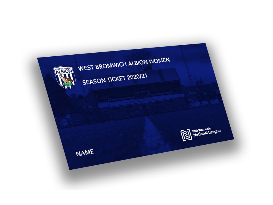 Albion Women 2020/21 Season Ticket