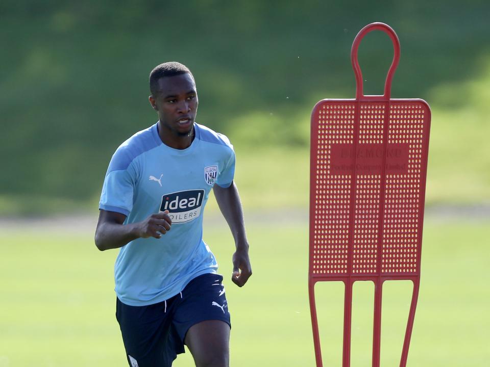 Rekeem Harper in training