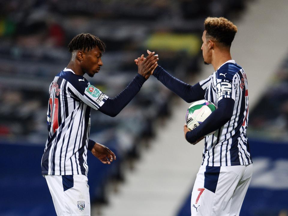 The full highlights from Albion's 3-0 Carabao Cup victory over Harrogate