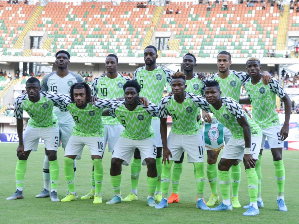 Ajayi Nigeria team photo