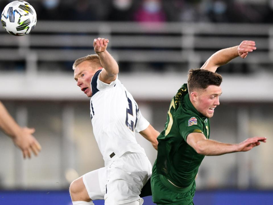 Dara O'Shea's Ireland debut