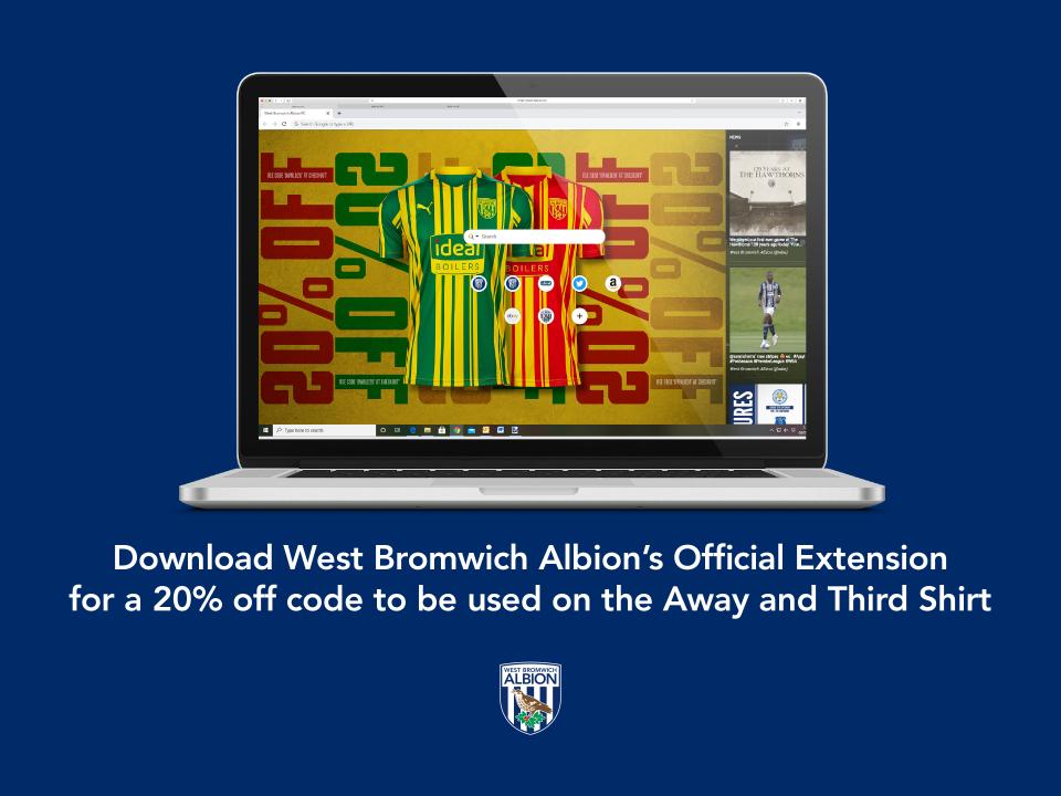 20% of Away and Third Shirt