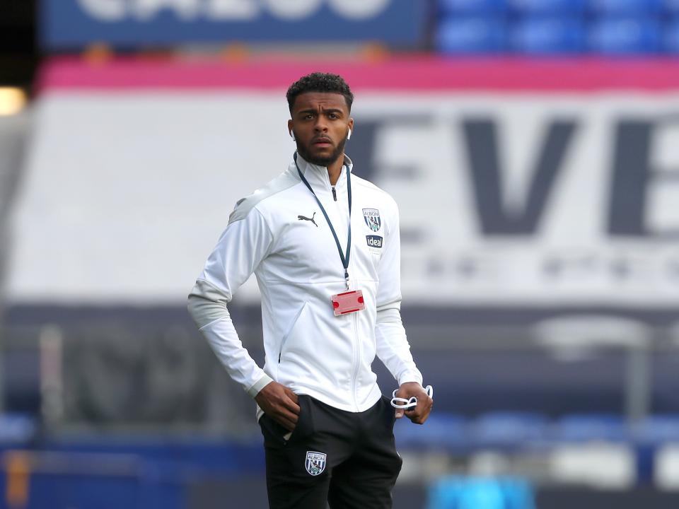 Darnell Furlong in a tracksuit 