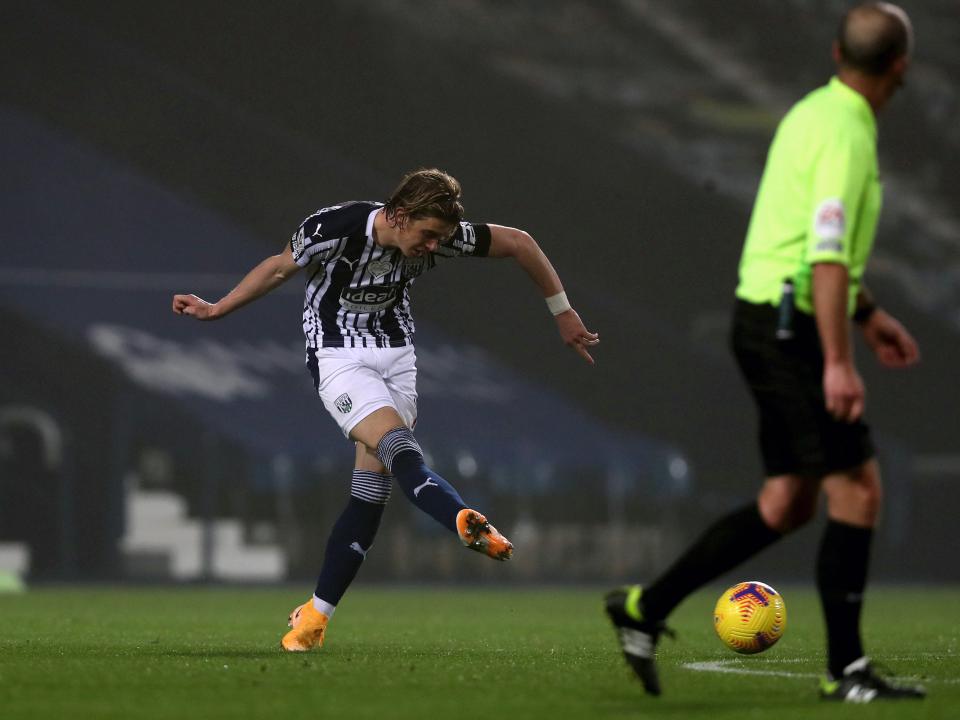 Goalscorer Gallagher ‘buzzing’ with first Baggies strike