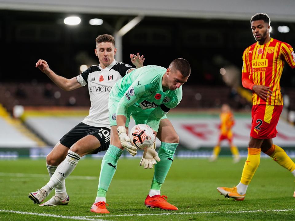Sam Johnstone v Fulham