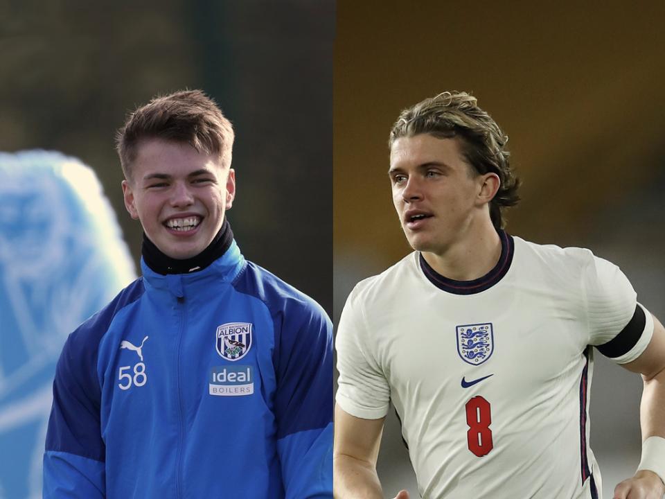 Josh Griffiths and Conor Gallagher