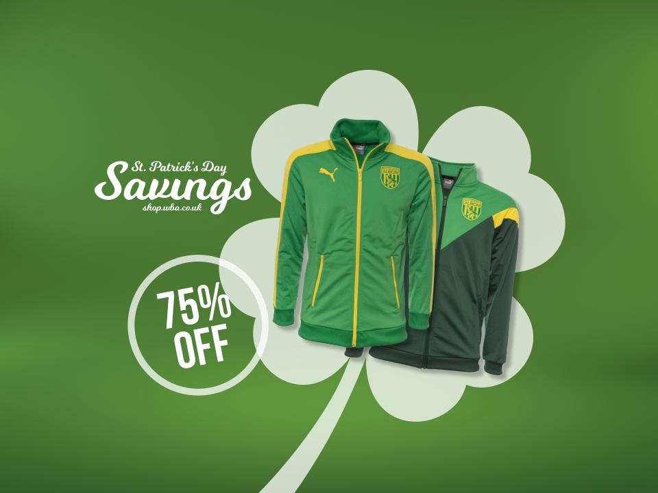 St. Patrick's Day Savings