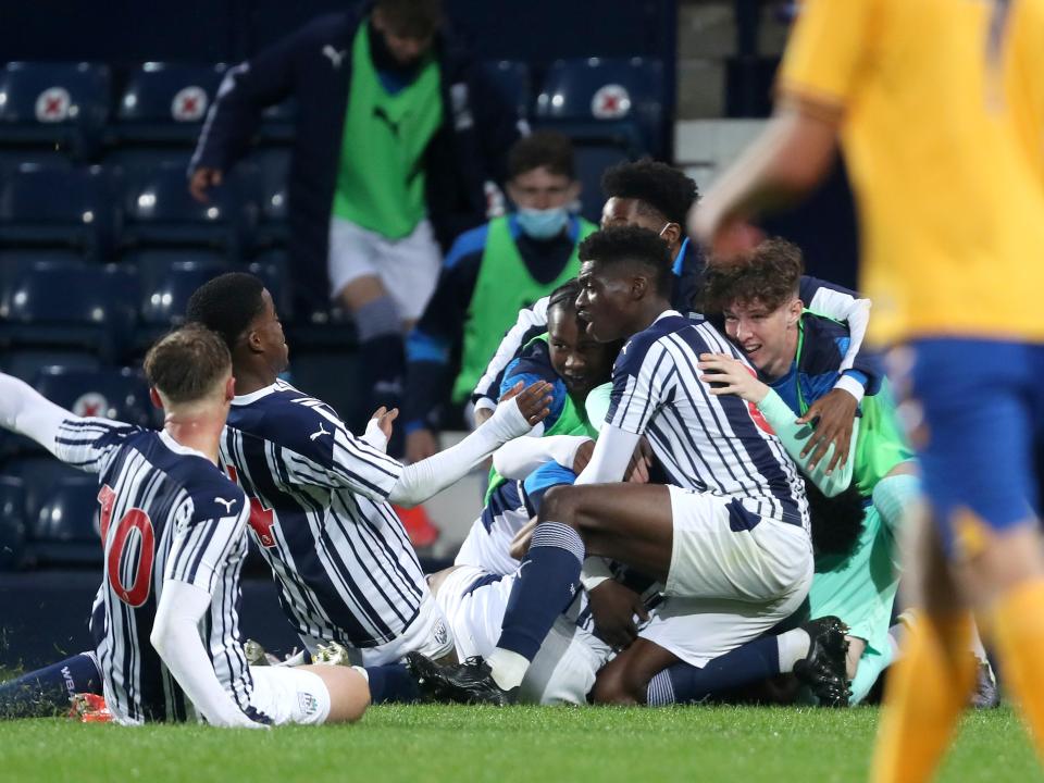 FA Youth Cup celebrations