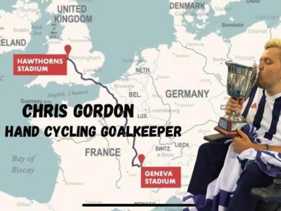 Chris Gordon: The Hand Cycling Goalkeeper