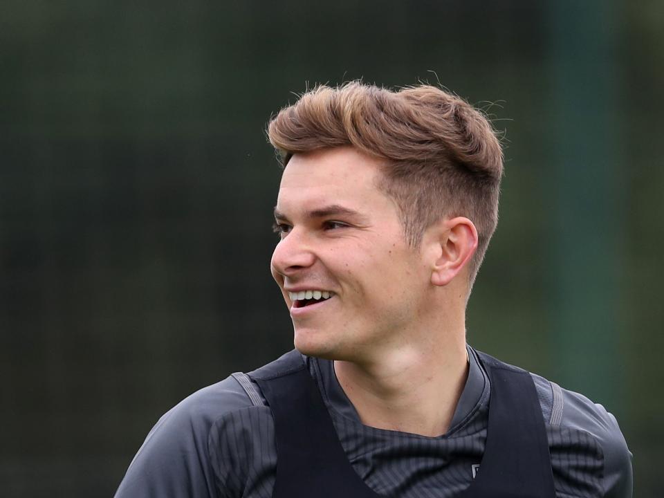 Conor Townsend training