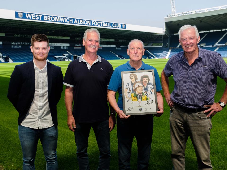 WBA Former Players & Liam Harris 