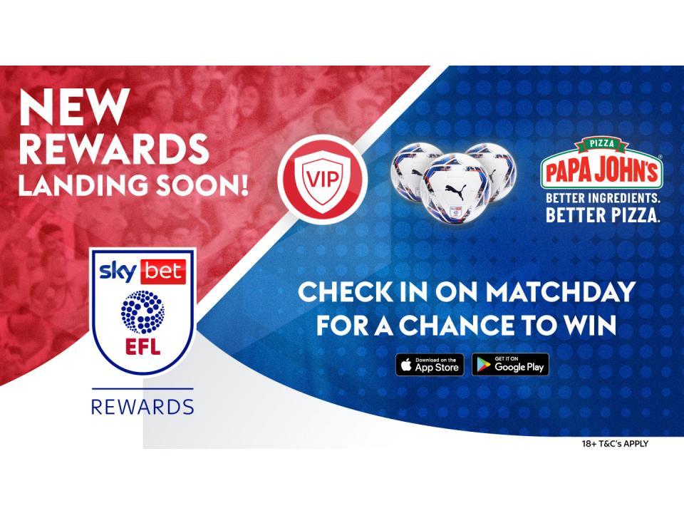 EFL REWARDS OCTOBER