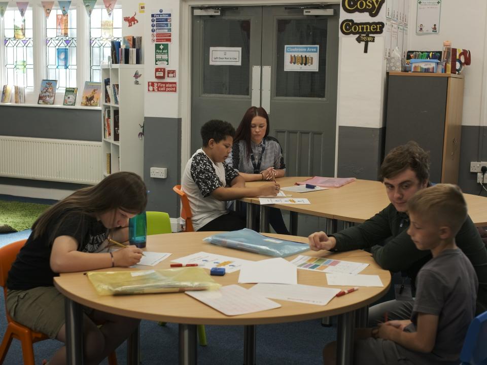 The Regis Academy Still classroom