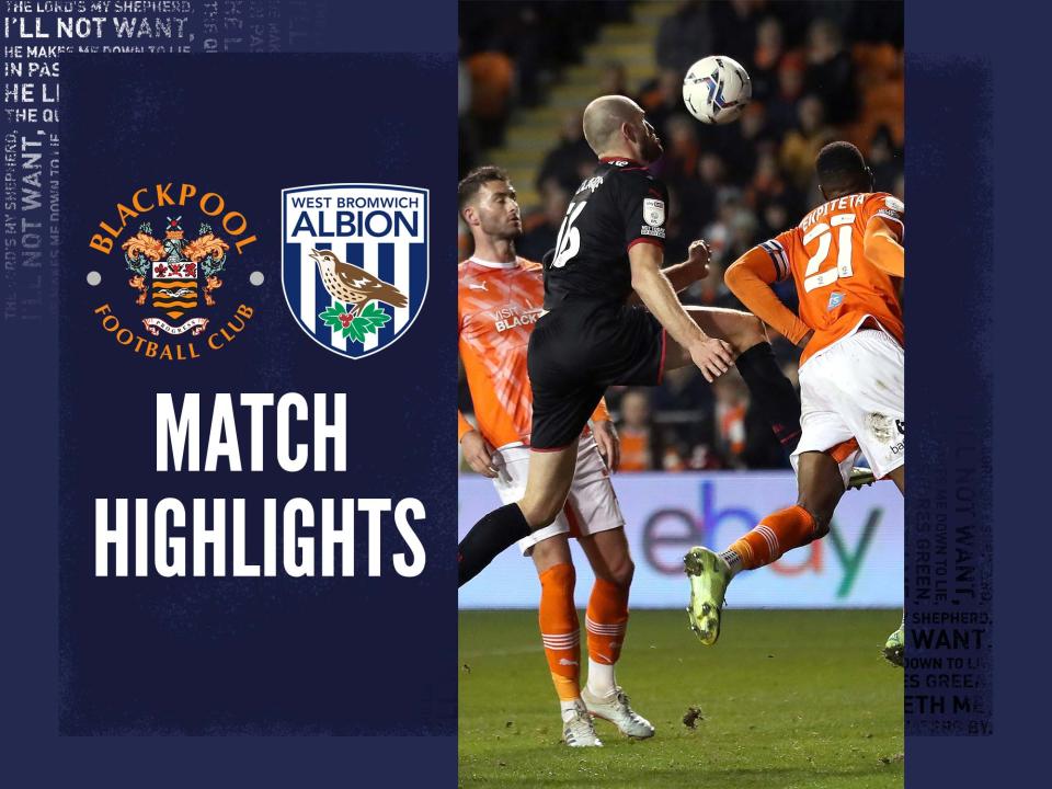 Blackpool websiteh highlights