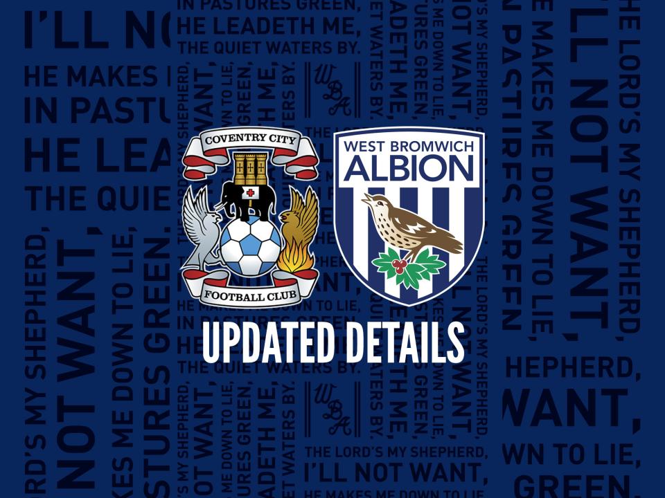 Coventry Tickets NEW