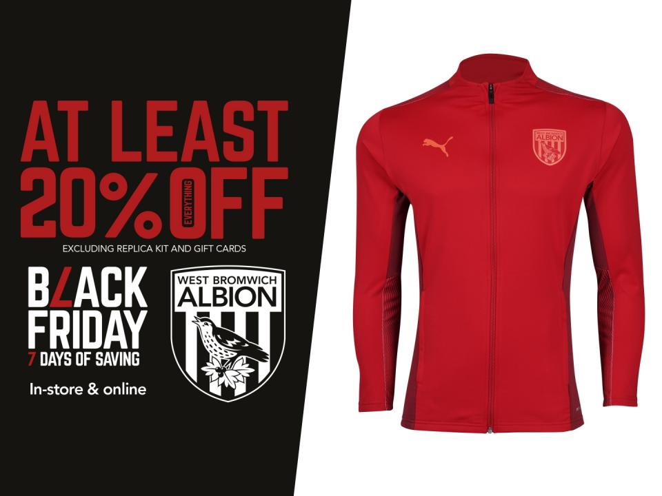 WBA Red Trainingwear Full Zip