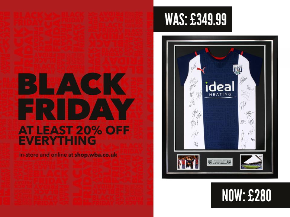 21/22 Signed and Framed Home Shirt