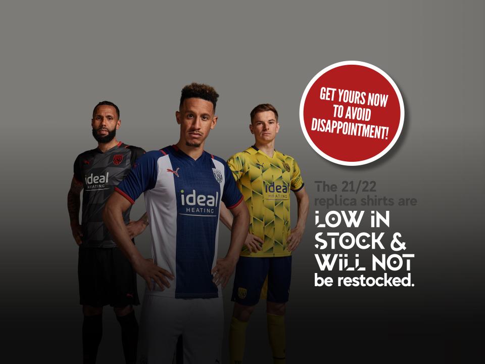 21/22 Replica Shirts - LOW IN STOCK!