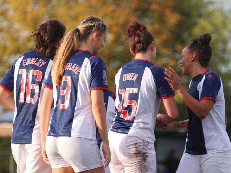 Albion Women ran out 10-0 winners against Wem on the weekend