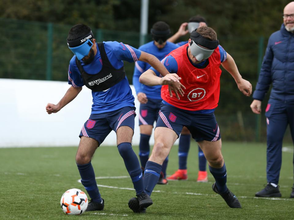 Eesa WBA Blind Footballer
