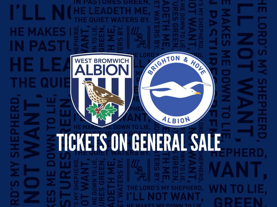Brighton FA Cup general sale