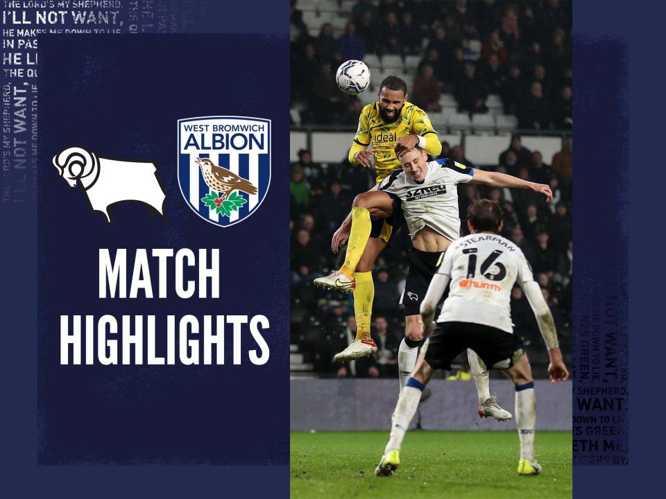 Derby v Albion highlights