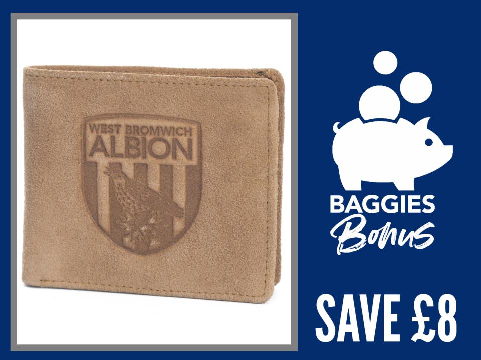 Baggies Bonus - Brown Leather Wallet