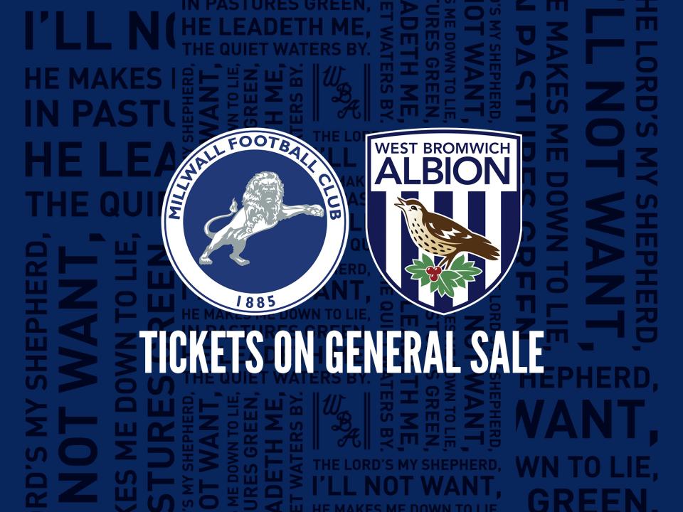 Millwall general sale