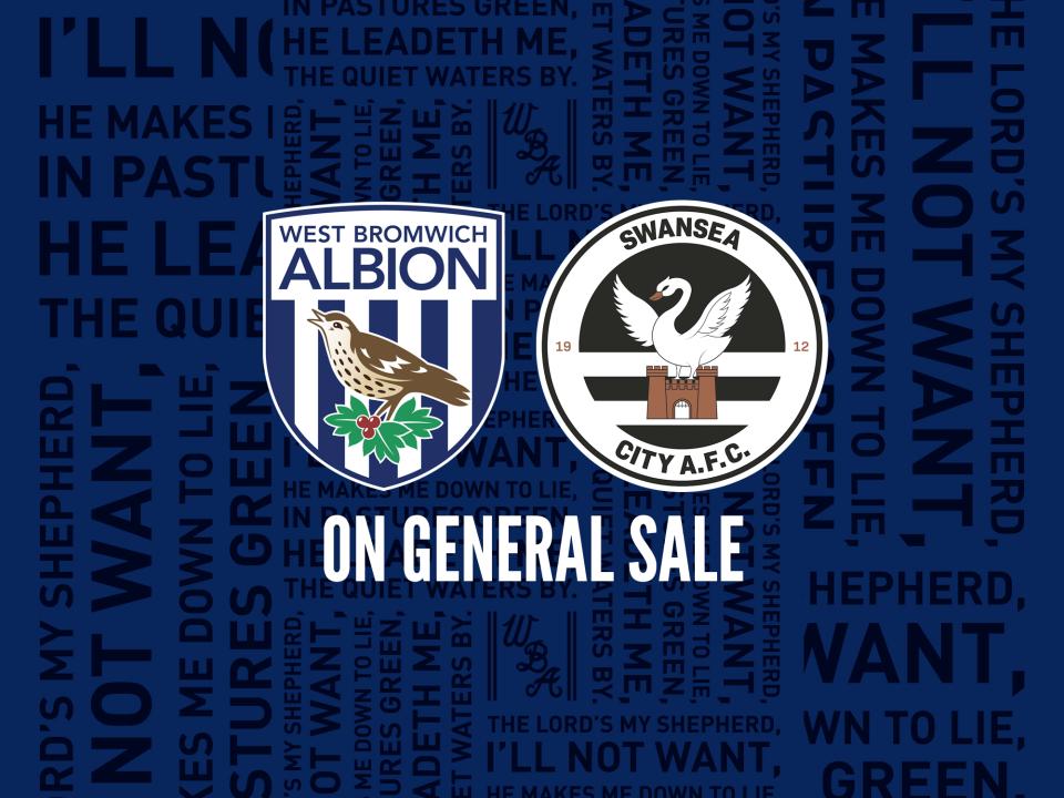 Swansea tickets are now on general sale