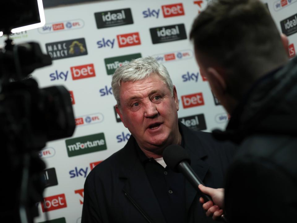 Bruce post-Huddersfield 