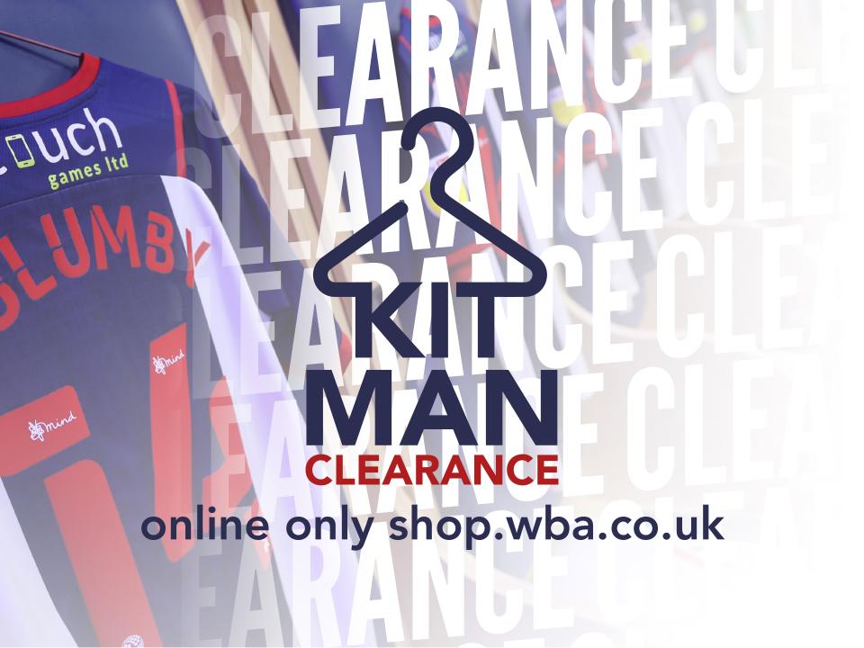 Kit Man Clearance