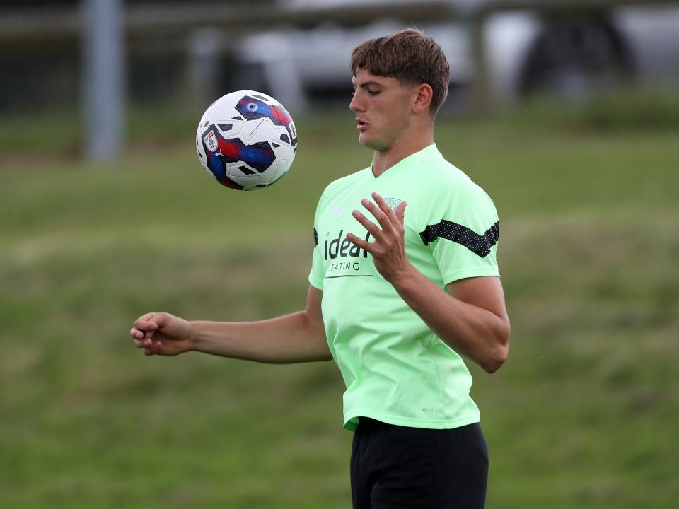 Albion players in pre-season training.