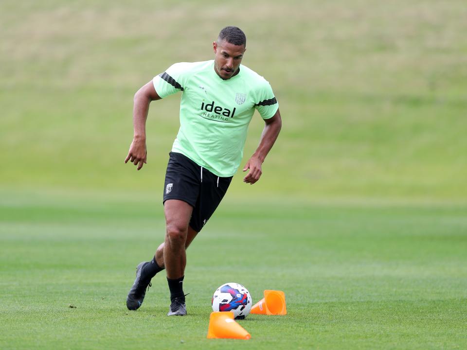 Albion players in pre-season training.