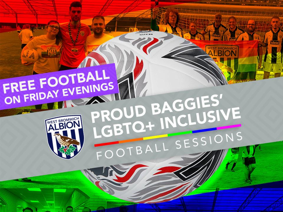 Proud Baggies’ LGBTQ+ inclusive football sessions